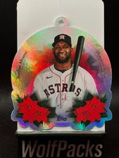 2025 Topps Holiday Baseball - Oversized Die-Cut Ornament Yordan Alvarez #OO-17