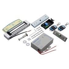 Door Access Control System, Electric Magnetic Lock+ 2x Wireless Remote Controls