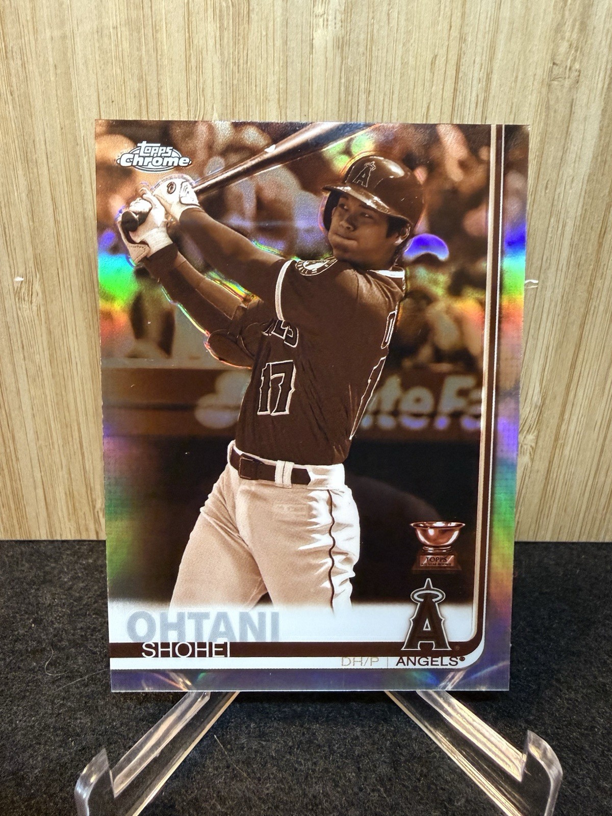SHOHEI OHTANI 2019 TOPPS CHROME Sepia Refractor #1