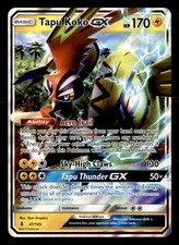 tapu koko gx pokemon card value - Koko-GX - 135/145 - Full Art Ultra Rare switch this Pokmon with your Active Pokmon Tapu Koko GX - 153/145