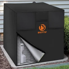 Air Conditioner Cover for Outside Units 34X34X38 Inches Central AC Winter Cover