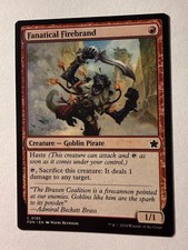 Fanatical Firebrand - 195 - FDN - NM - MTG Magic the Gathering Foundations