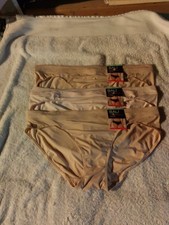 3 Pair - Bali Size 8 Bikini Panties w/tags 90 nylon