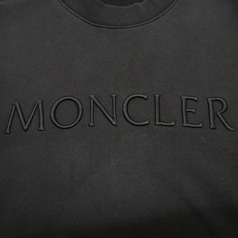 MONCLER Sweatshirt Size L Black Cotton Nylon Men's ISY thumbnail 7