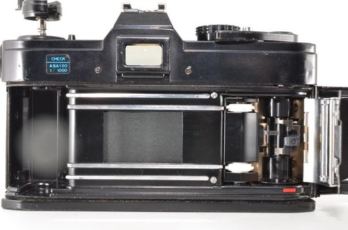 Reflex Canon FTB QL 35mm Avec Objectifs Télé Et Grand-angle - Argenté - À Réviser