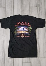 2005 Vintage Harley Davidson Motorcycle Maui Hawaii Biker Shirt USA Men Medium