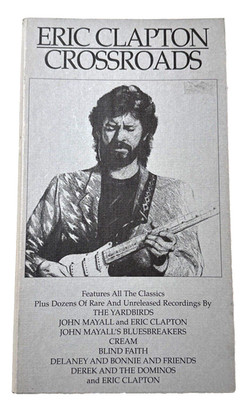 Eric Clapton Crossroads 4CD Set and Booklet 1990 Polydor 835 261-2