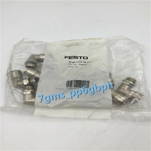 2 PCS NEW FESTO connector 558712 NPQM-L-G14-Q8-P10