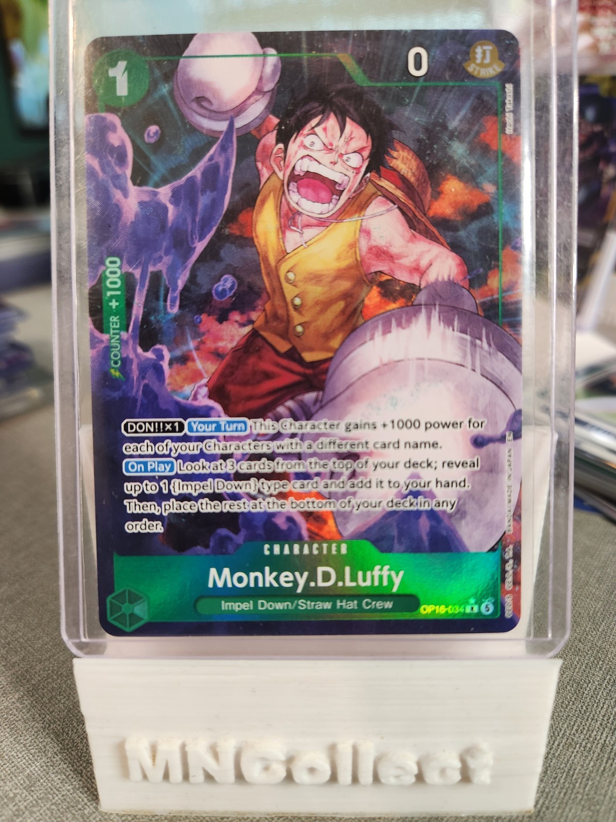 Monkey.D.Luffy (Alt Art) #OP16-034 The Time Of Battle Foil English