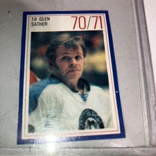 GLEN SATHER SP 1970-71 ESSO POWER PLAYERS 70-71 NO 228              Val1