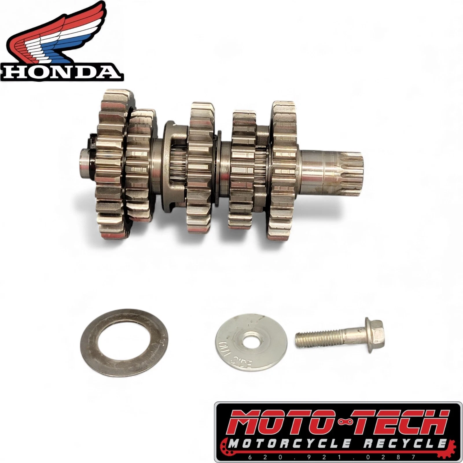 ✅ 2021 HONDA CRF250R OEM TRANSMISSION COUNTERSHAFT 🏁 23220-K95-A20 GEARS  294 ✅