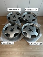 Mercedes Benz Amg Monoblock Style 2 Stagger 19 Inch Genuine Wheels Rims Set Mercedes Benz Amg Monoblock Style 2 Stagger 19 Inch Genuine Wheels Rims Set