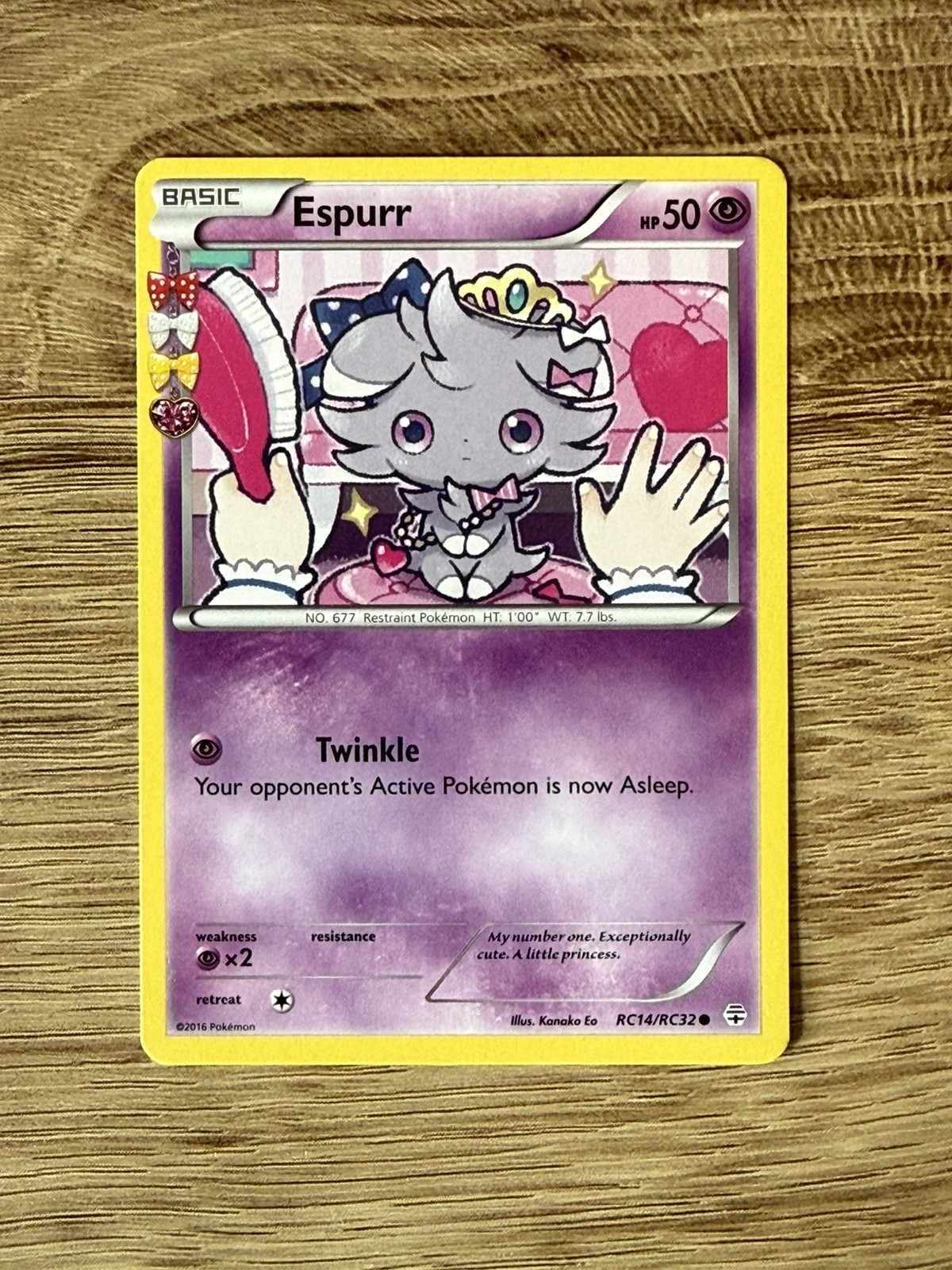 Espurr RC14/RC32 NM - Pokemon TCG