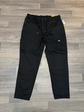 Caterpillar CAT Dynamic Pants Work Trousers Cargo Black W40 L32 BNWT