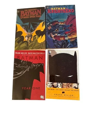 Vintage Batman Graphic Novels Collection Frank Miller Dc Comics