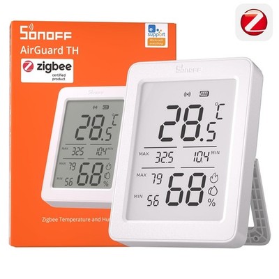 SONOFF SNZB-02DR2 3.6'' LCD Zigbee Temperature Humidity Sensor Smart Thermometer