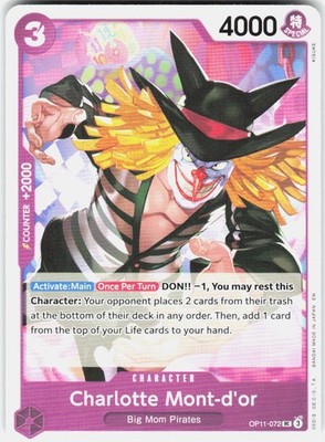 Charlotte Mont-d'or UC A Fist of Divine Speed OP11-072 NM