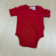 Vintage 90s Baby Guess Spell Out Logo One Piece Romper 3/6 Months y2k