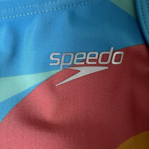 Speedo Youth 1 Pc Swimsuit UPF 50+ Chlorine Resistant Silicone Gripper XS 5/6 - Picture 7 of 11