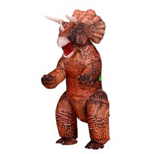 Realistic Triceratops Inflatable Costume Dinosaur Cosplay & Educational Events