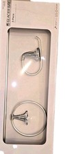 Constructor 3-piece Bath Hardware Set 24" Towel Bar Towel Ring TP Holder, Chrome