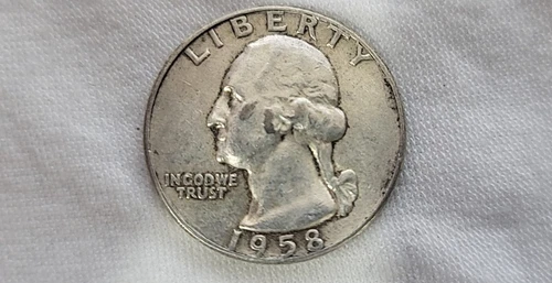 1958 Washington Quarter in AU Condition