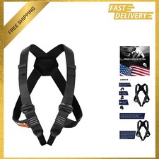 Climbing Harness, Rescue Chest Harness, 23kN Load Capacity, Adjustable