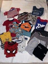 26 PIECE BOYS SIZE 4T PJS, SHORTS, GYMBOREE PANTS, SHIRTS. CARTERS, SPIDER MAN