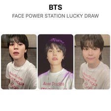 BTS FACE POWER STATION LUCKY DRAW Official Photocard KPOP Special Gift