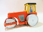 DINKY 279 'AVELING BARFORD DIESEL ROLLER' ORANGE. VINTAGE. COMPLETE