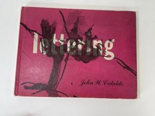 Lettering: A Guide for Teachers by John W. Cataldo Hardcover Book 1958