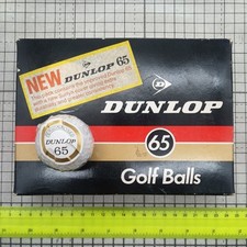 Vintage Tarmac 7 Ts Logo Dunlop Personalised 65 7 Golf Ball Wrapped And Sealed