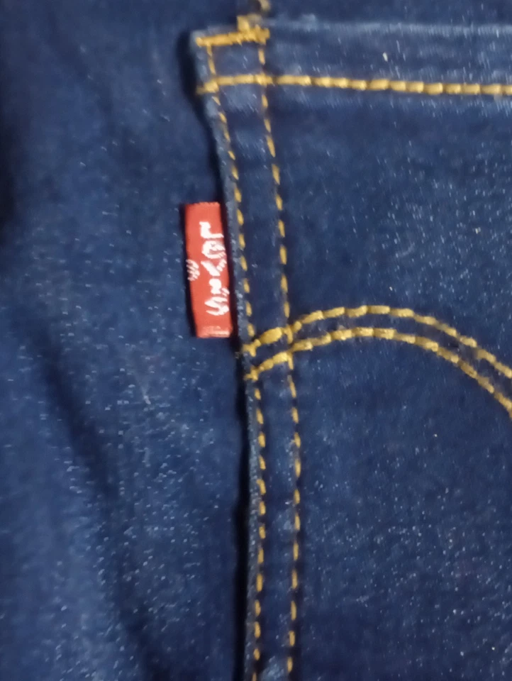 Nuevo con etiquetas Levi’s Girls Flex Pull-On Jeggings - Azul Denim, Talla 10 Regular, Ajuste Elástico Foto 4 de 4