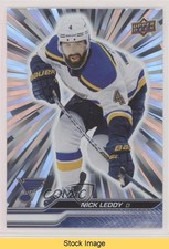 2023-24 Upper Deck Series 1 Outburst Silver Nick Leddy #159 READ