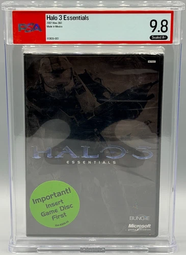Halo 3 Essentials Microsoft Xbox 360 Sealed New PSA 9.8 A+ Graded NOT WATA