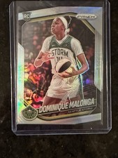 2025 Panini Prizm WNBA Dominique Malonga Silver Prizm #116 (RC) Seattle Storm