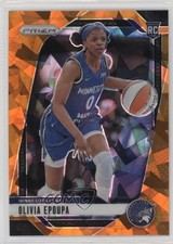 2024 Panini Prizm WNBA Orange Ice Prizm Olivia Epoupa #95 1i7p
