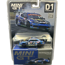 Nissan Silvia S15 D MAX Racing D1 Grand Prix #857 Mini GT 1/64 Blue