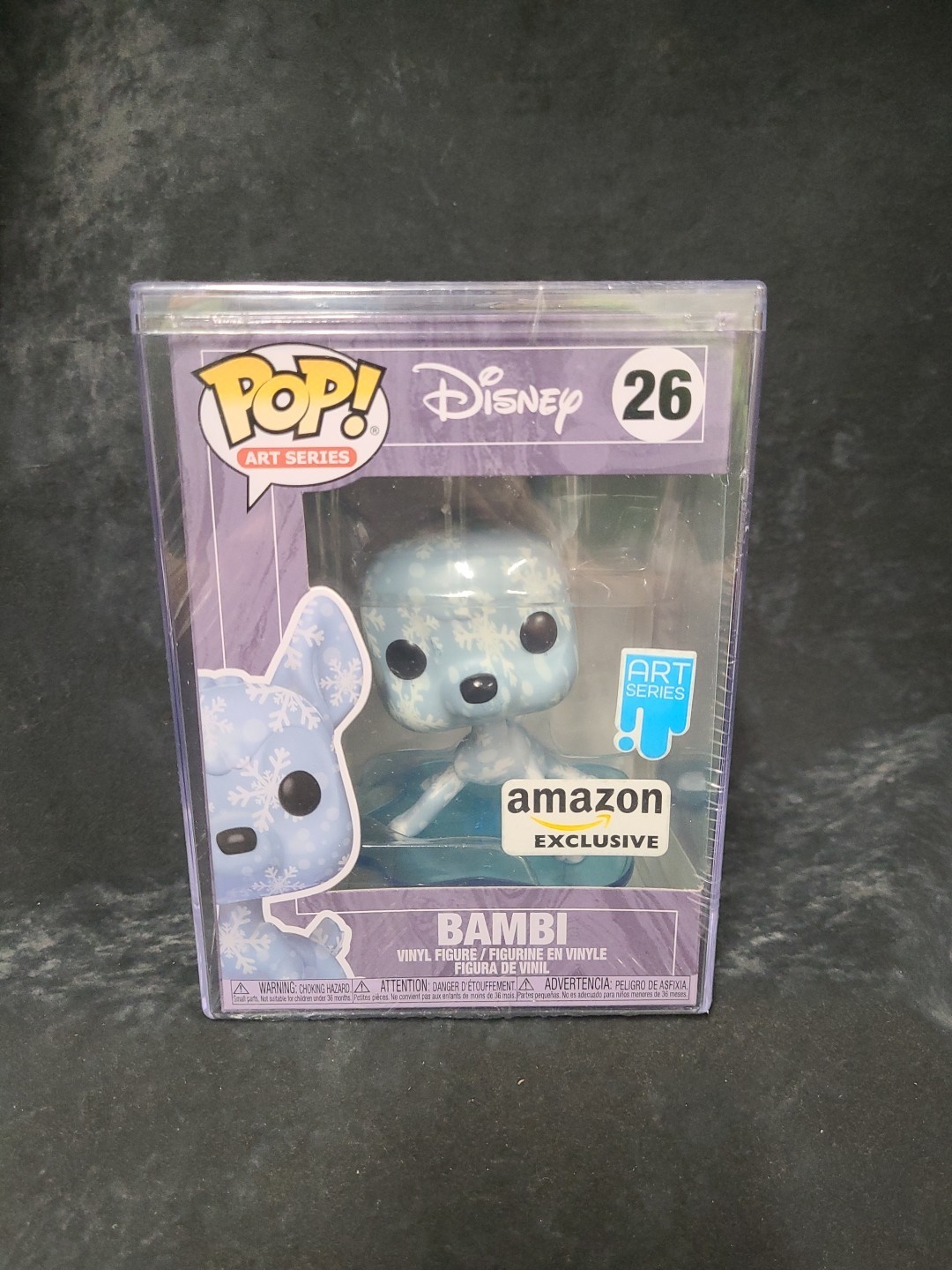 Funko Pop Art Series #26 Disney BAMBI in Hard Case Amazon Ex