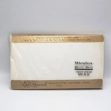 Lady Pepperell Miralux Stretch Fit Bottom Sheet Full Double Bed White