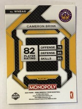 Cameron Brink 2024 Panini- WNBA Prism Basketball-RC #WNBA6