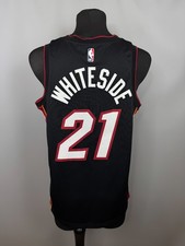 HASSAN WHITESIDE MIAMI HEAT JERSEY NBA BASKETBALL NIKE SWINGMAN MENS SIZE L