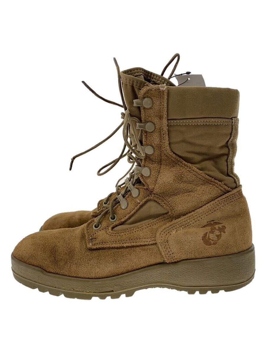 Lace-Up Boots/Us7.5/Beg/Suede/13-D-1075 535