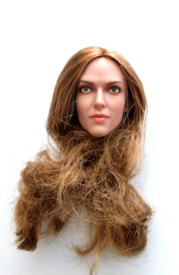 1/6 scale Female Head sculpt Gac009C for Phicen / TBLeague / Jiaou Doll, Suntan