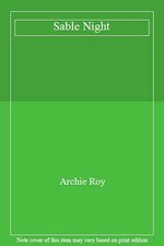 الصوتيات كتب — Sable Night By Archie Roy