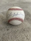 Lance Berkman #17 Signed In-Person  Rawlings OML Baseball Houston Astros