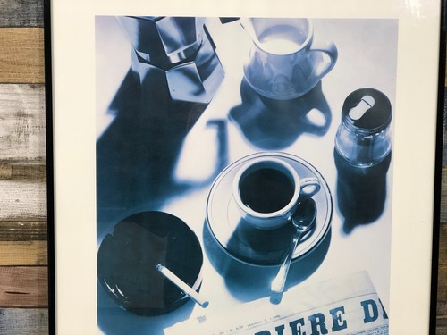 Large Framed Print By Stoecker Bergami Studios Coffee & Italian Daily Newspaper - Picture 4 of 6