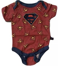 Superman - New Never Worn Licensed Baby One Piece Bodysuit/T-shirt 3-6 Months