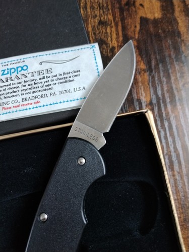 Zippo Pocket Knife Colt 2 Million Man Hours NIB - Picture 7 of 10