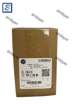 New Original Allen-Bradley 25B-D2P3N104 PowerFlex 525 AC Drive Factory seal